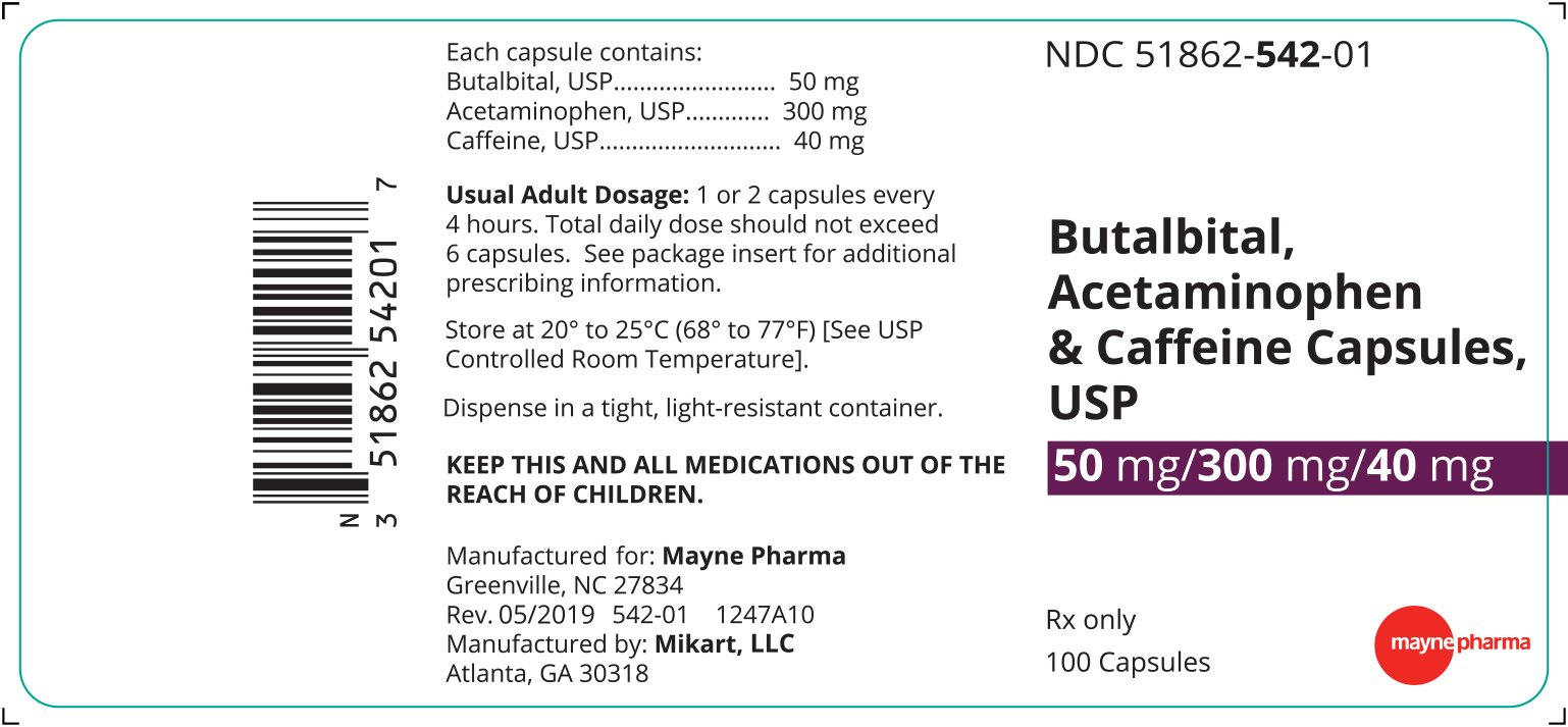 Butalbital, Acetaminophen and Caffeine Capsule FDA prescribing